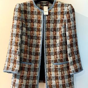 Brooks Brothers New With Tags Chanel Style Sport Coat/Blazer size 10